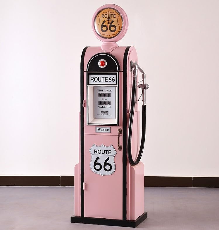 Amazon｜ラック アメリカン レトロ 給油機 180cm ヴィンテージ 