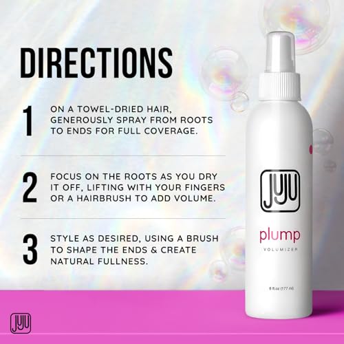 Juju Plump Spray Voluminizador Ligero 6 Fl Oz miniatura 5