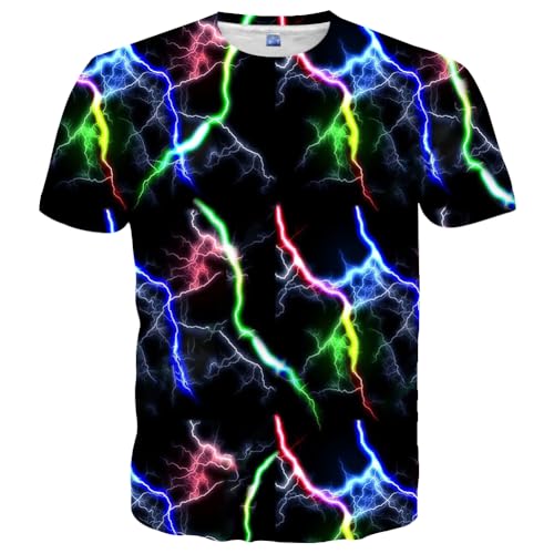 Yasswete Mens Womens Graphic T-Shirts Unisex 3D Printed Short Sleeve Shirts Tops product thumbnail 19