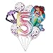 lliang Luftballons 7 stücke Party Ballons 0 1 2 3 4 5 6 7 8 9 Anzahl Folien Ballon Kinder Geburtstag Party Dekorationen Baby Dusche Helium Globos (Farbe : B5)