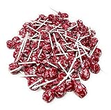 Cherry Red Tootsie Pops Bulk Candy 100 Count Lollipops Suckers Variety Value Pack Aprox. 4.5 lbs (72...