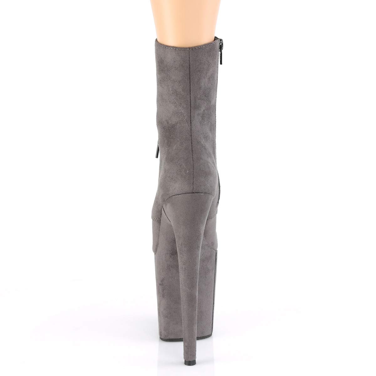 Pleaser FLAMINGO-1020FS B. Pink Faux Suede UK