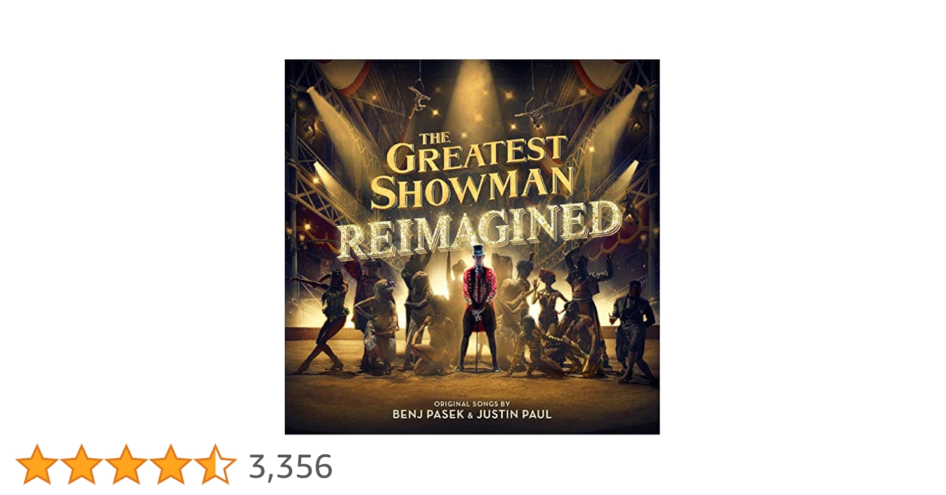 欧LP Greatest Showman Cast, Benj Pasek, Justin Paul The Greatest Showman (Original Motion Picture Soundtrack) 756798866O Atlantic / The Greatest Showman (Original Motion Picture Soundtrack