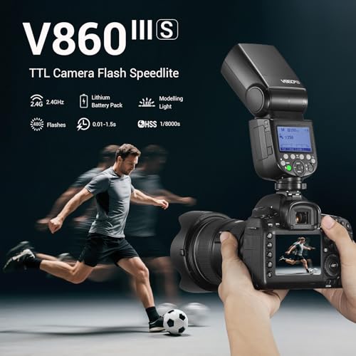 Image of Godox V860III-S 76Ws TTL Camera Flash for Sony with 2.4G X System