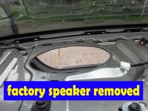 Miniatura 3 de Anillos espaciadores adaptadores de altavoz de cubierta trasera 6x9 para Camry 2012-2016 y Corolla 2014-2016 - SAK054_69-2 pares