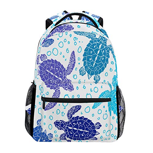 ZZKKO Sac à dos Motif tortues Océan