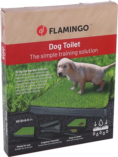 Flamingo Toilettes pour Animaux Pelou - 48x35x6 cm - Plateau Hygiénique Facile à Nettoyer - Idéal pour Chiens, Chats et Petits Animaux - Confort et Propreté Assurés Flamingo Toilettes pour Animaux Pelou - 48x35x6 cm - Plateau Hygiénique Facile à Nettoyer - Idéal pour Chiens, Chats et Petits Animaux - Confort et Propreté Assurés