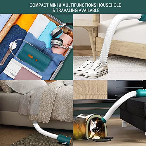 Portable Clothes Dryer,Mini Dryer Travel Clothes Dryer Machine For Apartments,Small Clothes Dryer Suitable For Underwear,Panties,Gym Shorts,Baby And Pet Clothes (Green) #TOP6