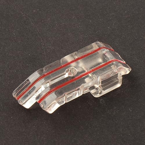 Lirun 1Pc Clear View 1/4" Pie Prensatelas Para Máquina De Coser miniatura 3