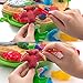Deardeer Kids Play Dough Dinosaur Play Set 26 Pcs Pretend Play Toy Kit with Dough and Moulds in a Portable Case