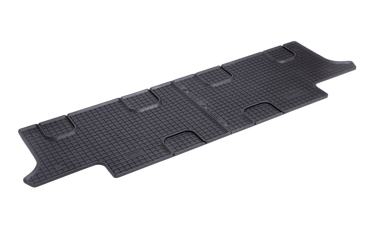 Car Lux - DUO03983 Alfombras Alfombrillas de goma a medida + Alfombra protector maletero de goma para Vito W447 desde 2015-