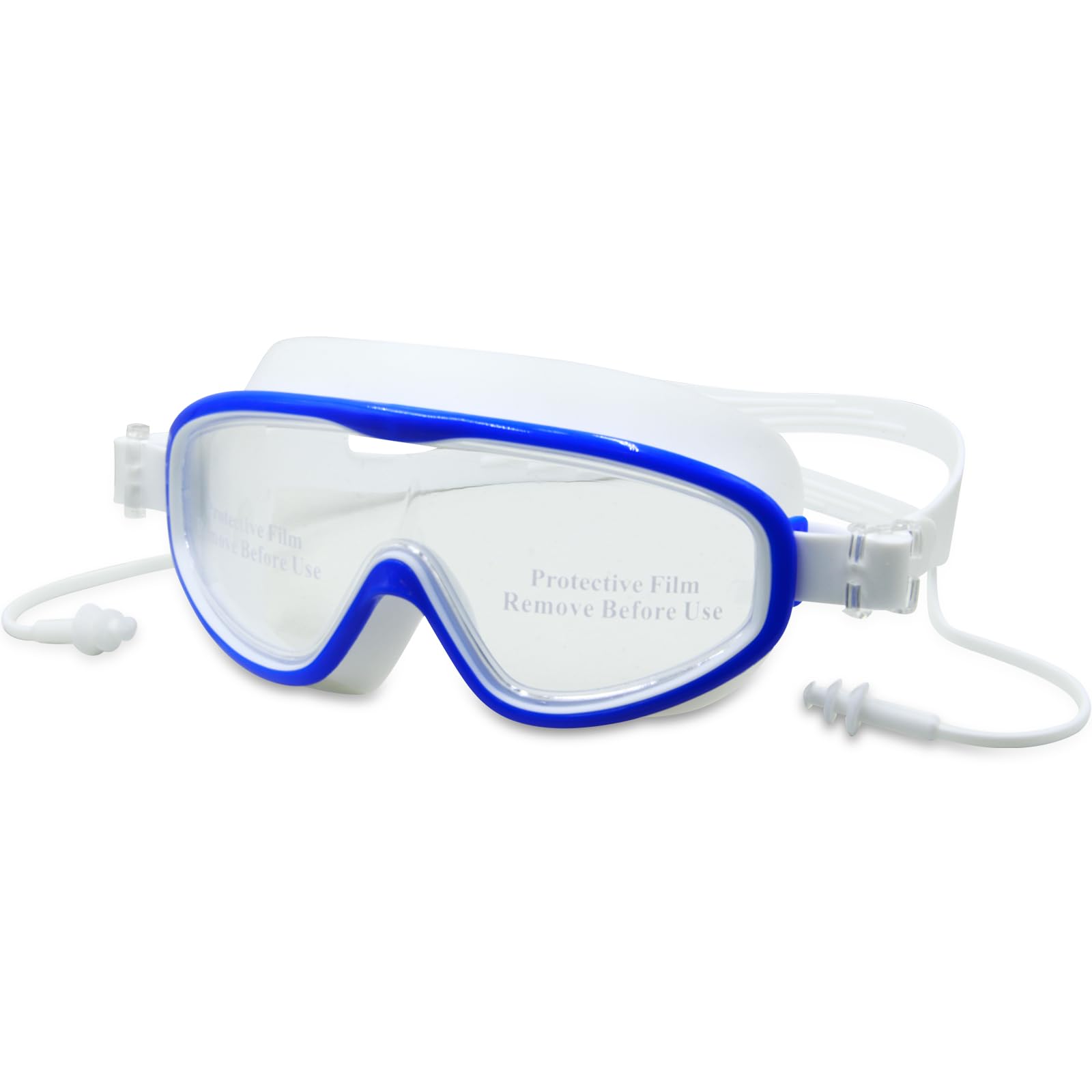 DAVUD Swimming Goggles for Kids Big Frame Leakproof, Swimming Goggles Earplug 2 in 1 Set,Anti-Fog UV Protection Swimming Glasses for 3-16 Years Children (B0CFTNKNJF) Amazon Price History, Amazon Price Tracker
