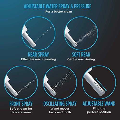 Luxury Heated Toilet Seat Bidet Combo