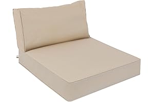 AAAAAcessories Outdoor Cushions | Outdoor Deep Seat Cushions for 25x25 Patio Furniture