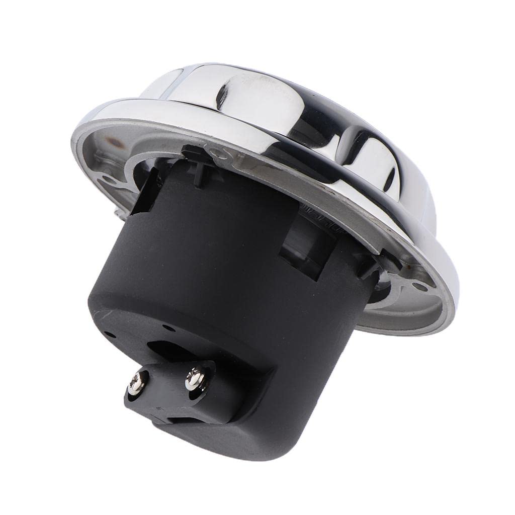 Milageto Enchufe de Acero Inoxidable de 16 Amperios Y 250 V para Conexión a Tierra de Embarcaciones Y Vehículos Recreativos.
