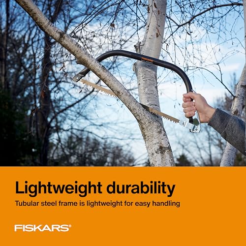 Fiskars 21" Bow Saw for Clearing Brush and Pruning Thick Branches - image 2