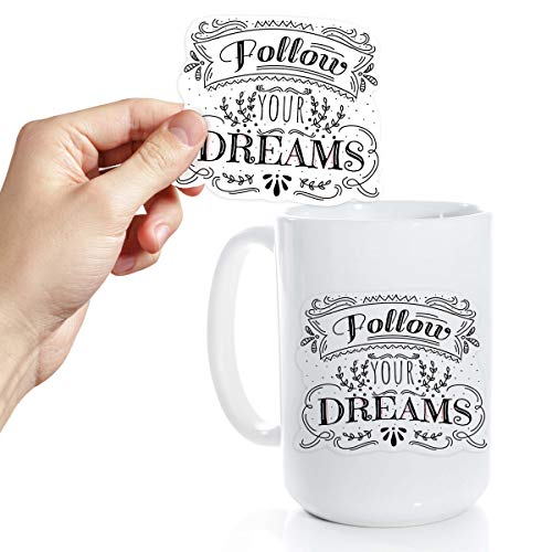 Wellington Specialty Craft Supplies, Waterslide Decal Paper For Inkjet Printer, A4 Size, 20 Water Slide Transfer Printing Sheets, Clear #TOP5