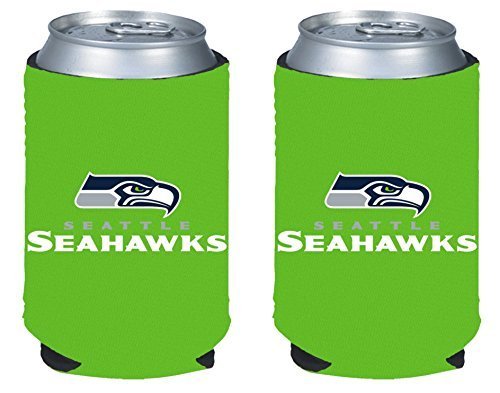 NFL Football 2014 Team Color Logo Can Kaddy Holder Cooler 2-Pack