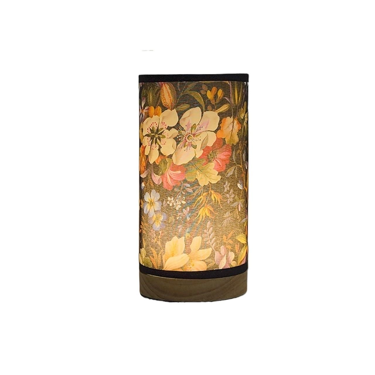 Hhmmei2024-23 Table Lamps Fabric Table Lamp Bedroom Bedside Atmosphere Wooden Three-Color Light Change