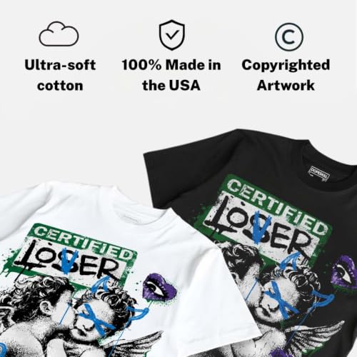 Image of DopeSkill Graphic Tee Streetwear Hip Hop Hypebeast Street Style Crew Neck Unisex T-Shirt Sneaker Colour Matching Shirts Angel