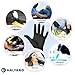 HALYARD PUREZERO Black Nitrile Exam Gloves - 5.1 Mil Case of 1000, Medium - Heavy Duty Powder Free Disposable Gloves - Textured Industrial Medical Tattoo Cleaning Food Prep