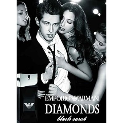 armani diamonds black