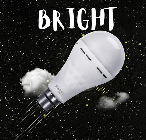 Image of 12 Watt Rechargeable Bulb, Matte Finish Body, Emergency Bulb, Led Bulb, Pack Of 1, B22D