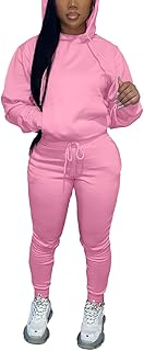 Alunzoem Sweatsuits for Women Set 2 Piece Jogging Outfits Long Sleeve Hoodie Sweatshirt Sweatpants Tracksuit