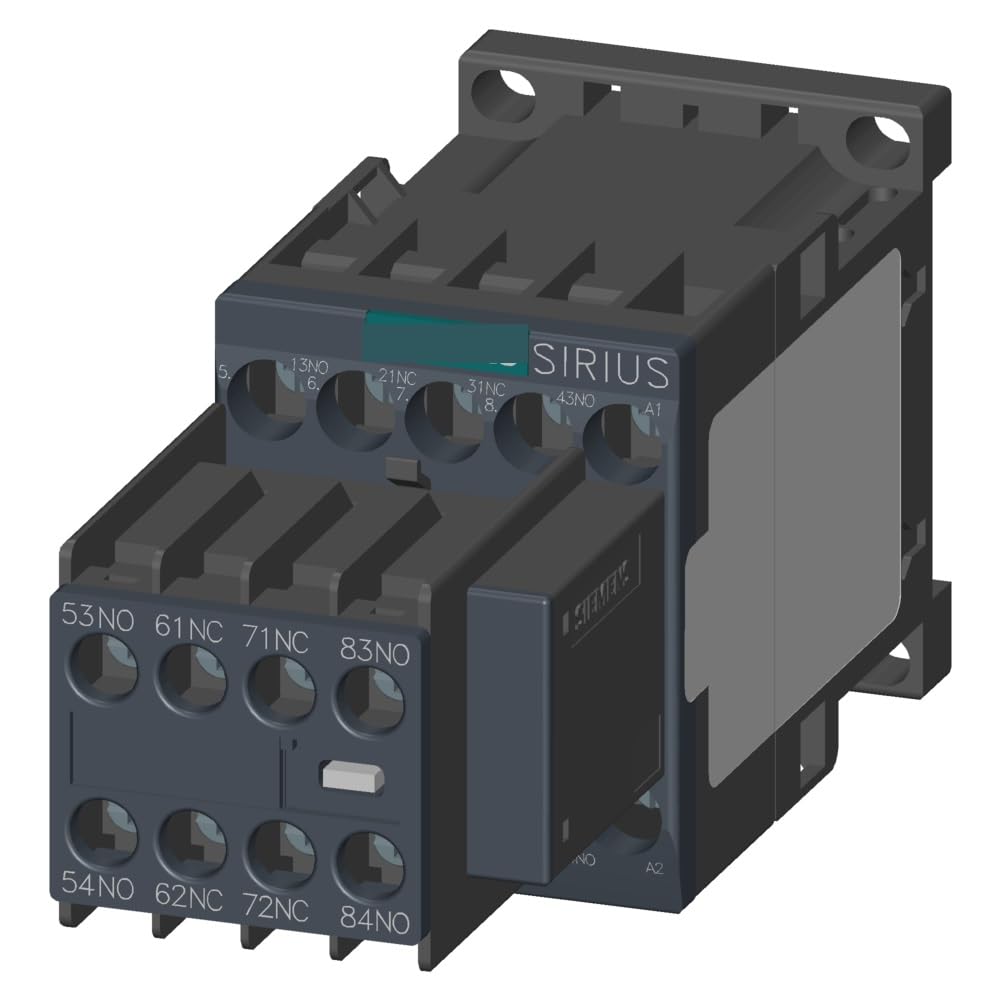 LDXMJZOT Auxiliary contactor 4NO+4NC 240V AC 50/60Hz S00 Screw Connector with varistor 3RH2344-1CU00-0KA0