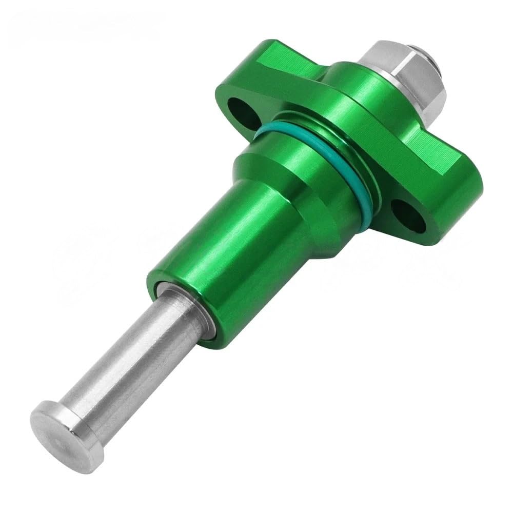 Osłona łańcucha Pasuje do Kawasaki pasuje do Ninja ZX-6R ZX-6RR ZX 6R ABS KRT KX250F ZX600 RPJ regulator łańcucha krzywki napinacz Ochraniacz łańcucha(Green)