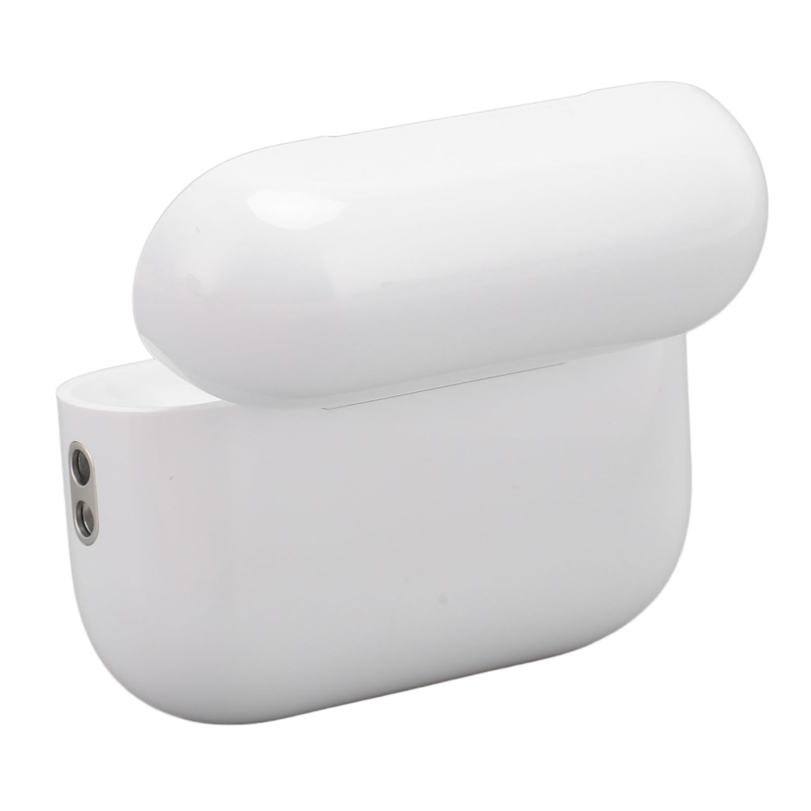 Jiawu Custodia di Ricarica Wireless Sostitutiva per Auricolari IOS Pro 2 con Pulsante di Sincronizzazione, Custodia Protettiva di Ricarica Rapida da 450 MAh Compatibile con Auricolari IOS Pro,