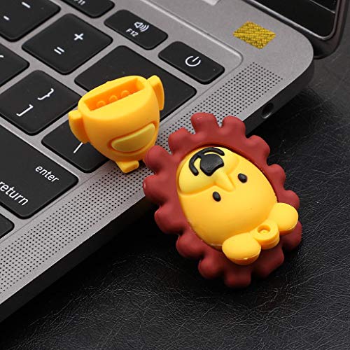 TREESTAR Cartone Animato Leone Forma U Disk 2.0