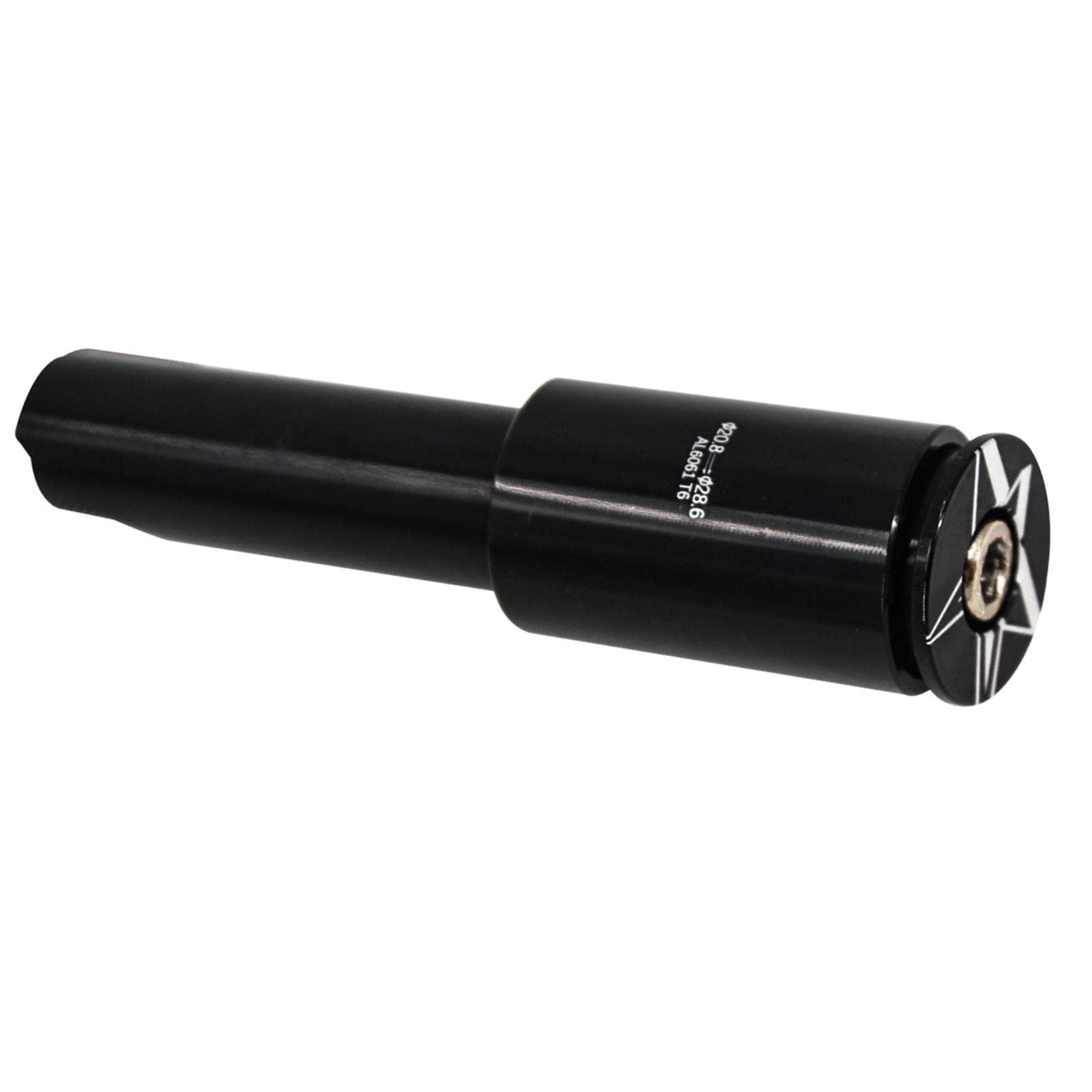 Prolunga per della Forcella della Bicicletta S Prolunga per Adattatore per Testa 'Alto per Manubrio della Bicicletta, Lega di Alluminio, da 20,8 mm a 28,6 mm