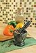 Fox Run Marble Mortar and Pestle, Green , 3