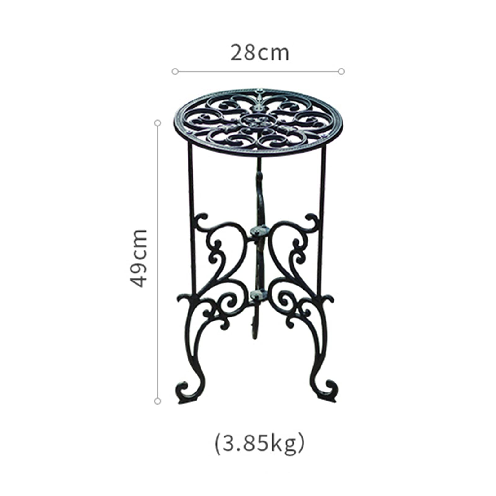 5-pack metalen plantenstandaards voor binnen buitenplanten