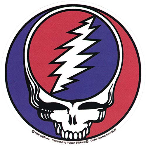 Image of Steal Your Face in Purple and Red - Window Sticker / Decal 4.75 inches