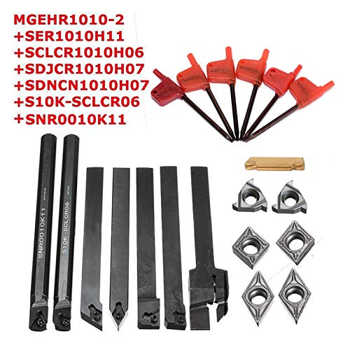 Herramientas de Torneado en Madera Carburo 7 Piezas miniatura 3