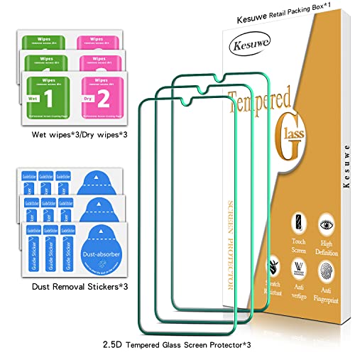 Kesuwe [3 Pezzi] Vetro Temperato per Samsung