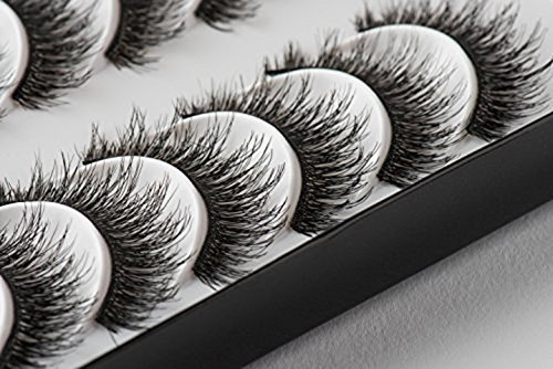 E1 Multilayered Faux Mink Eyelashes (10 pairs per box)