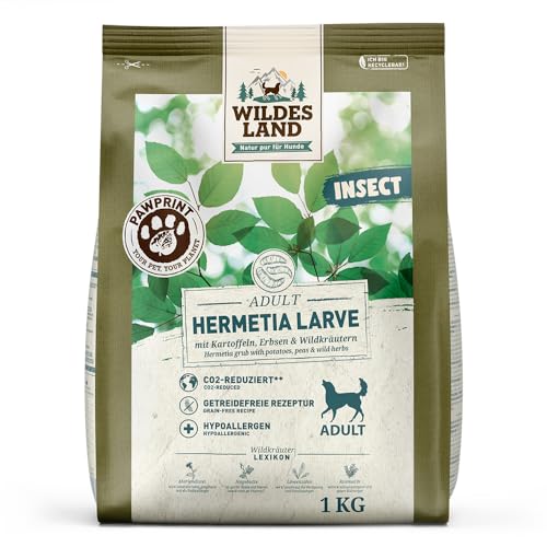 Hermetia Larva with Potatoes, Peas and Wild Herbs 1 Kg