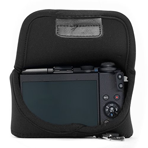MegaGear MG510 Olympus PEN E-PL9, E-PL8, E-PL7 Ultraleichte Kameratasche aus Neopren - Schwarz – Bild 6