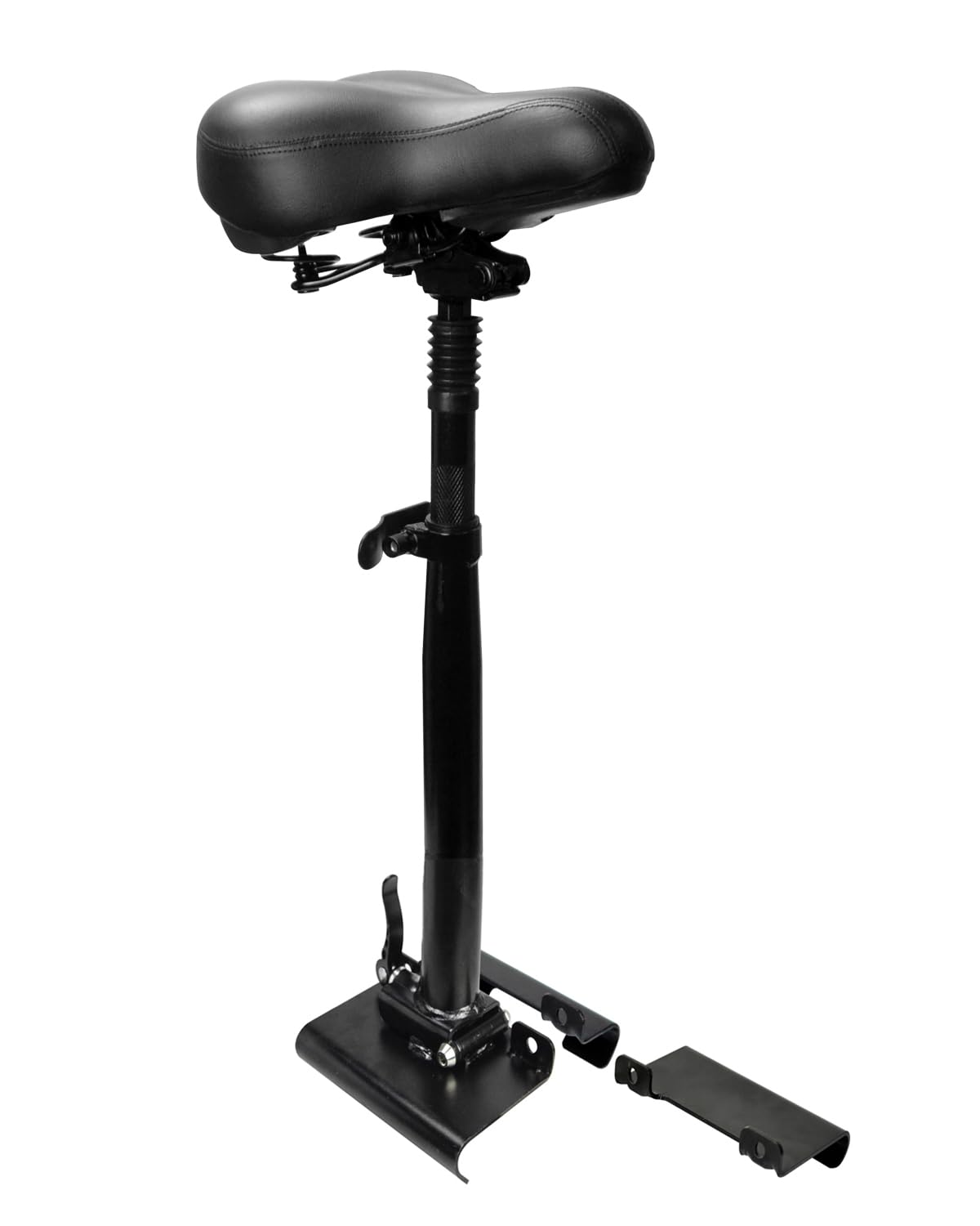Electric Scooter Seat Saddle for Gotrax GXL V2, for Segway Ninebot MAX G30P, Adjustable Height, Foldable, Comfortable and Shock-Absorbing Adults Scooters Seat