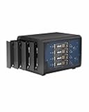 D8 Hybrid HDD NVMe Enclosure USB 3.2 Gen 2 10Gbps Type C 8Bay USB Storage (Diskless)