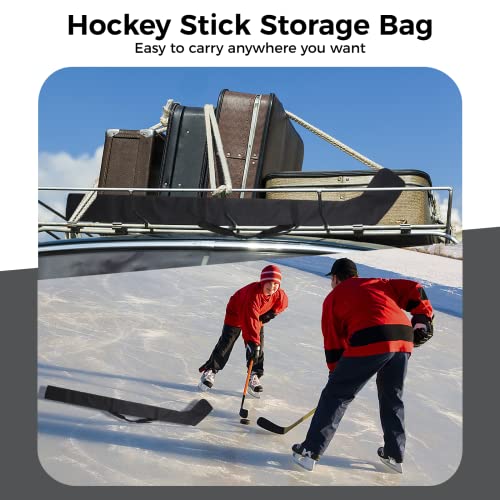 Cosyoo Hockey Stick Bag Field Ice Hockey Storage Bag With Two Shoulder Straps Hockey Stick Travel Carrying Bag For Kids Adult Hockey Stick Accessories 57 X 13 Inches #TOP4