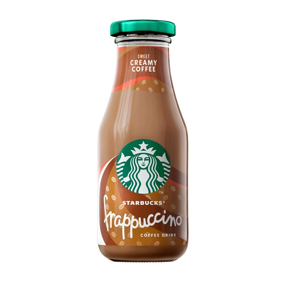 Starbucks, Frappuccino Coffee Drink, Deliziosa Bevanda a Base di Latte e Caffè Arabica, Gustalo Ben Freddo, Ideale come Colazione, Confezioe da 8 Bottiglie da 250 mL