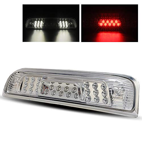 Modifystreet Chrome 3rd Third Brake Light/Rear High Mount Stop/Cargo Light For 14-18 Chevy Silverado/GMC Sierra 1500/15-18 Silverado/Sierra 2500HD/3500HD