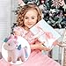 SZJFYMQ Peluche Unicornio Suave Rosa Imagen de SZJFYMQ Peluche Unicornio Suave Rosa