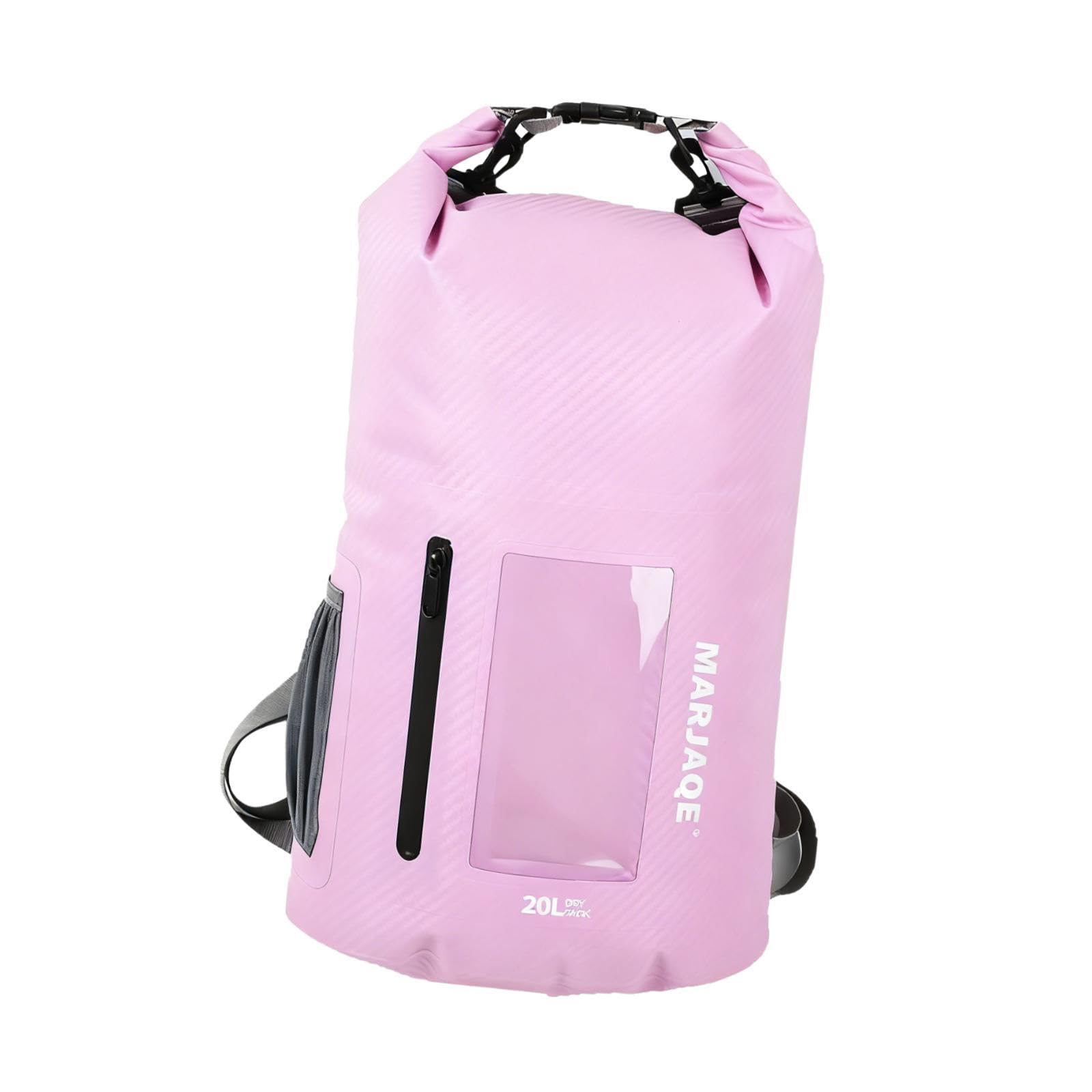kowaku Sac Étanche Sac à Dos Imperméable Compact Grand Volume Fermeture par Enroulement PVC Résistant Séparation Humide-Sec Adapté pour Camping Randonnée RAF