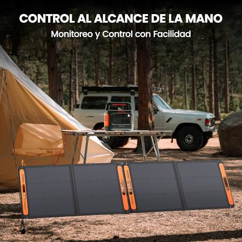 Jackery E1000 v2 Station Électrique portable avec 200W Panneau Solaire - 4
