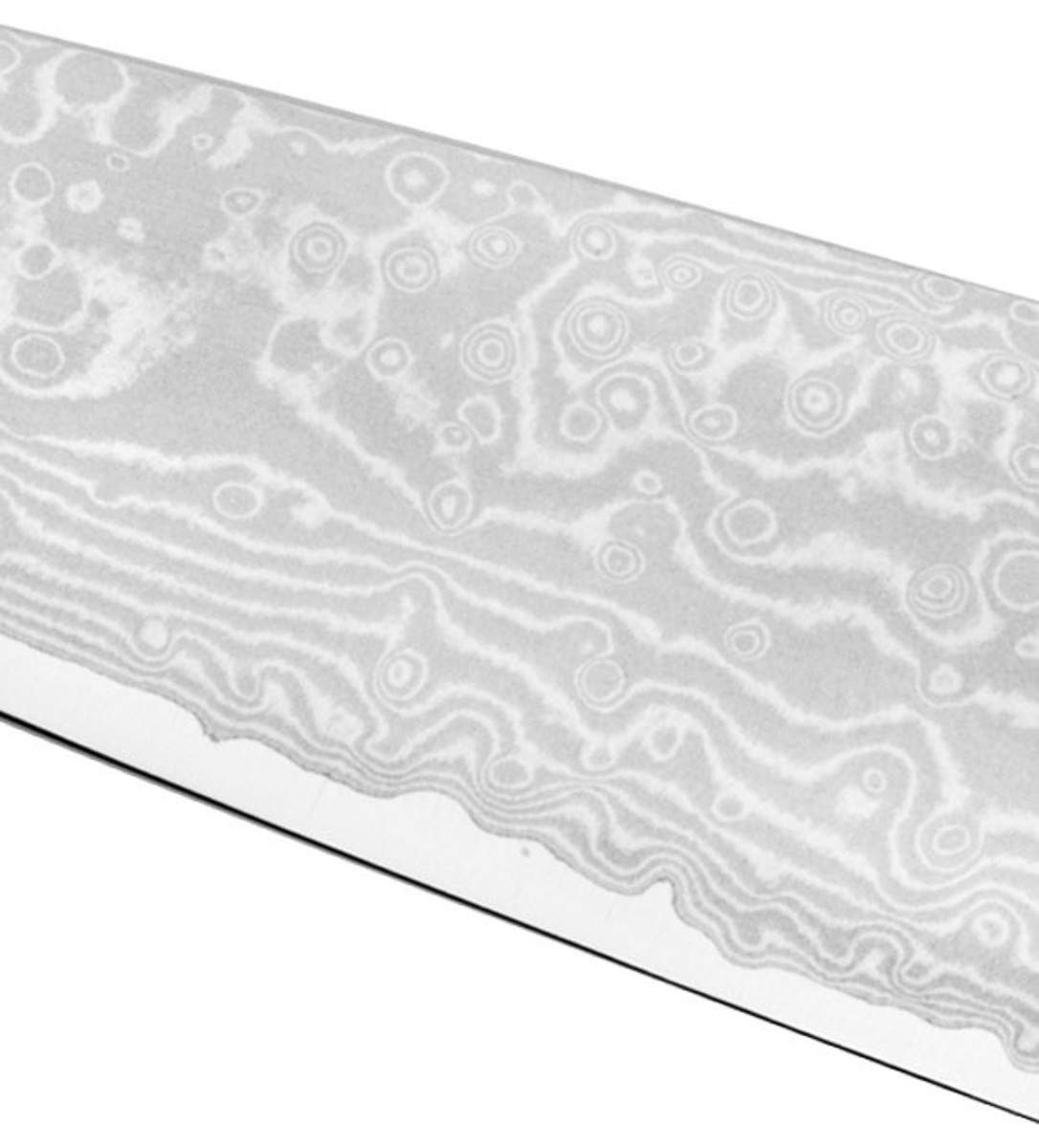 Gehring Profesjonalny nóż Santoku 13 cm, nóż szefa kuchni, mięsa, warzyw, uchwyt z drewna orzechowego, nóż kuchenny